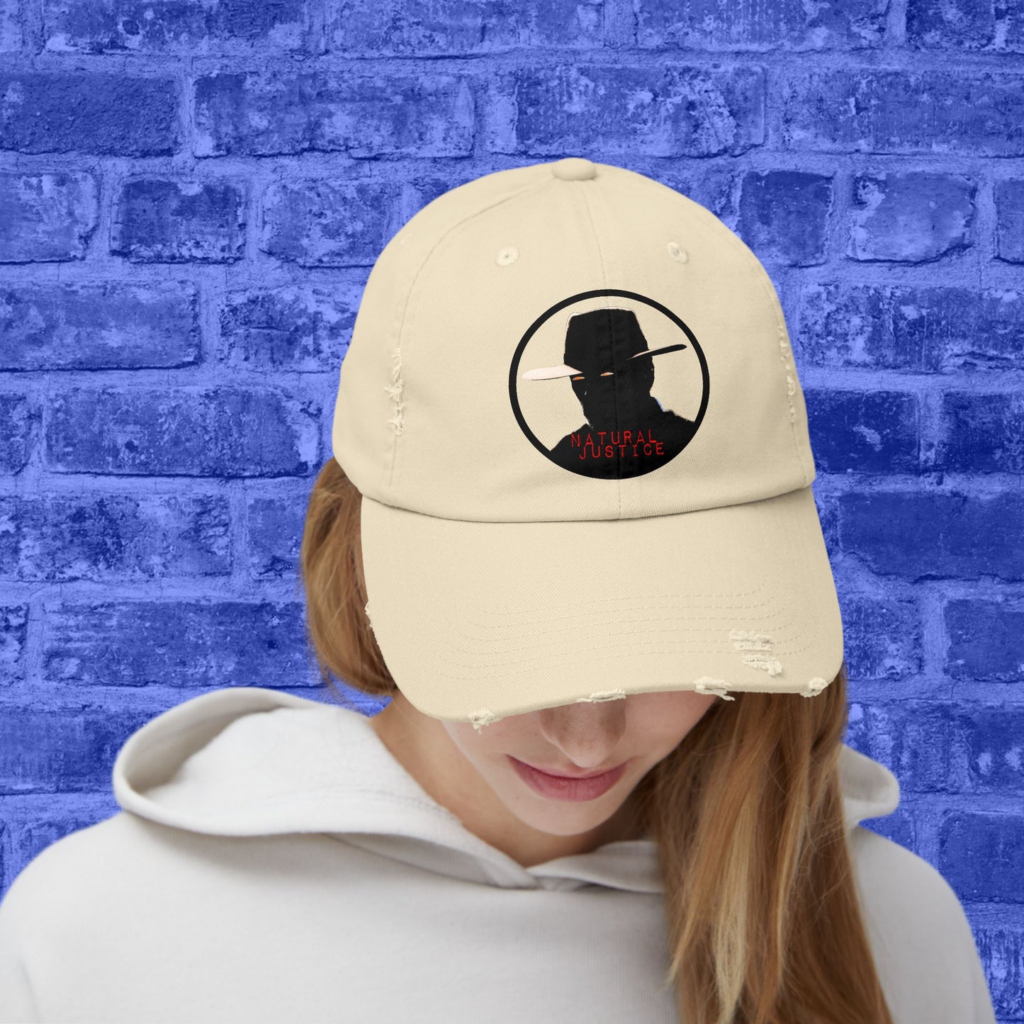 Natural Justice Distressed Cap