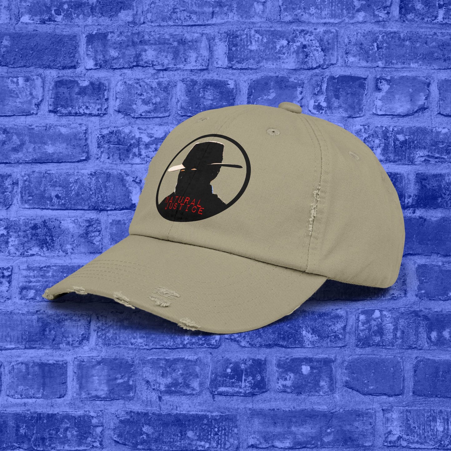 Natural Justice Distressed Cap