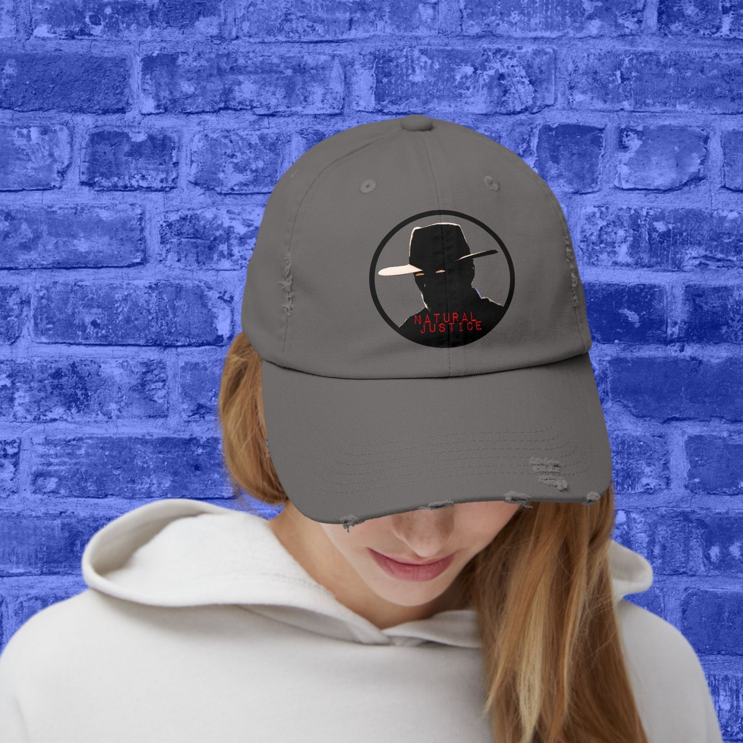 Natural Justice Distressed Cap
