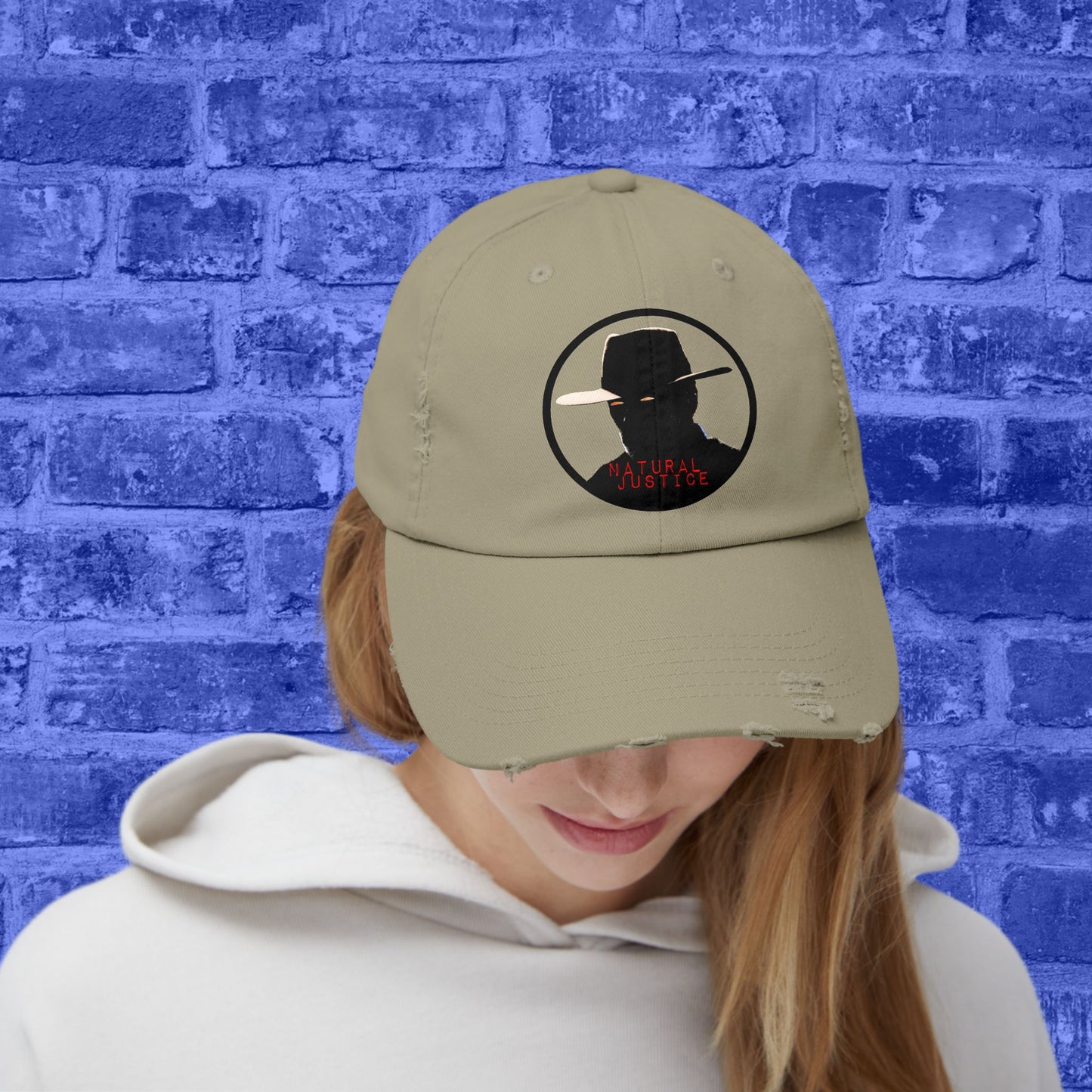 Natural Justice Distressed Cap