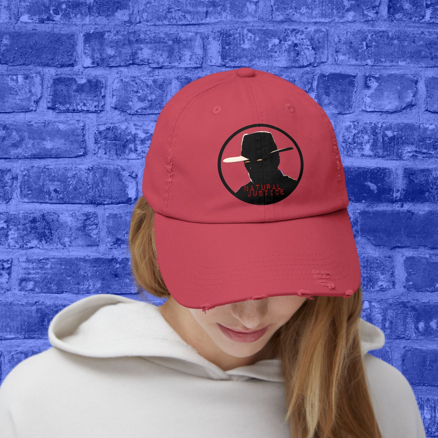 Natural Justice Distressed Cap
